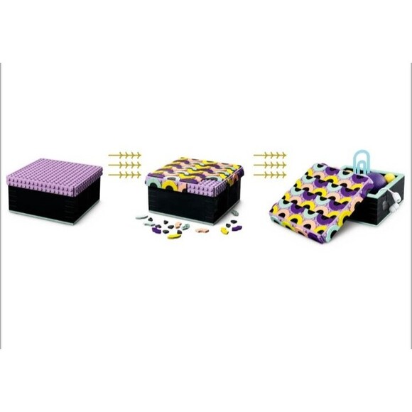 LEGO 41960 DOTS Create Your Own Storage Box Retired Imagination Decor NIB Sealed - Picture 4 of 9